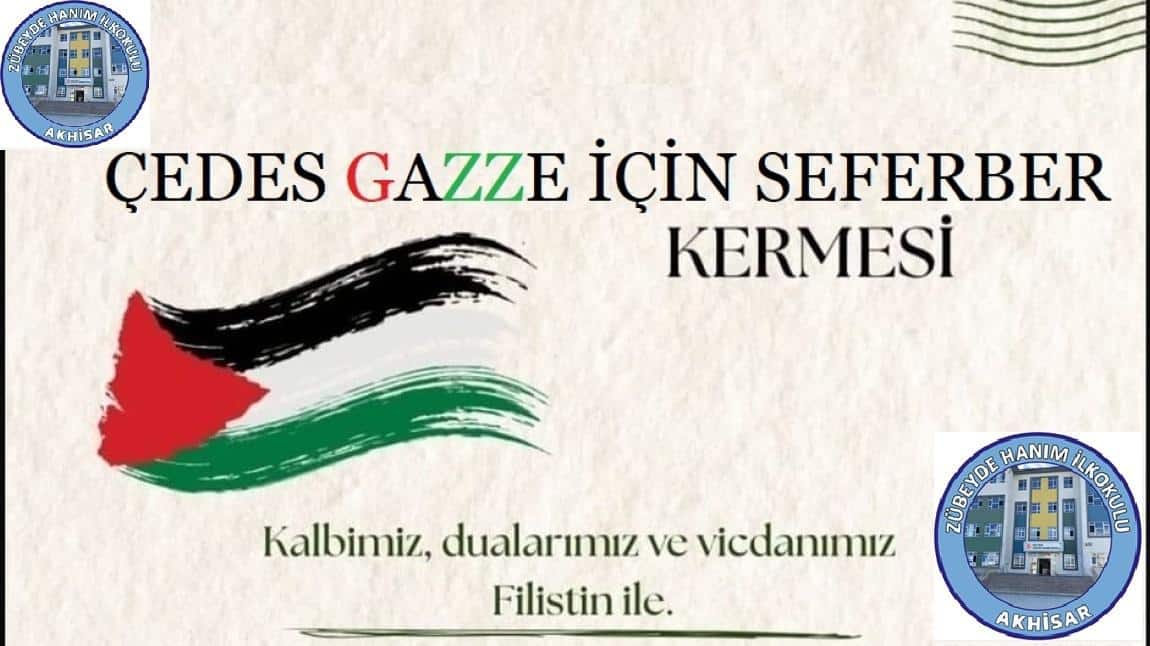 ZÜBEYDE HANIM İLKOKULU’NDAN GAZZE İÇİN ANLAMLI KERMES